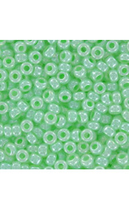 Miyuki rocailles Perlen 8/0 - Mint green ceylon 8-520